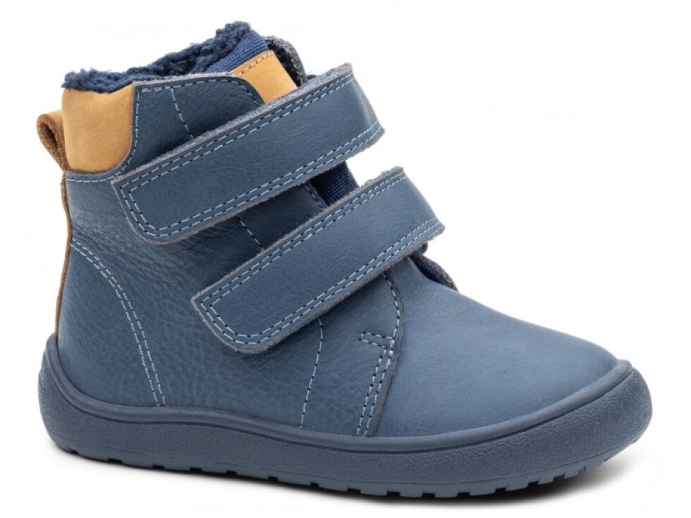 Protetika - Detské barefoot zimné barefoot topánky DARYK DENIM