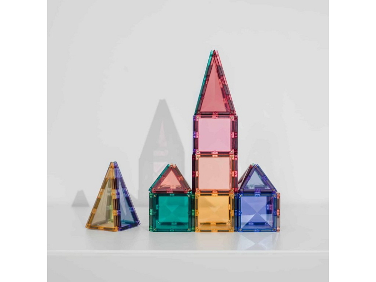 Connetix magnetická stavebnica - Pastel Mini Pack 32 kusov