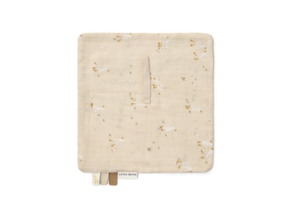 Little Dutch Maznáčik s pútkom na cumlík Husa Newborn Naturals