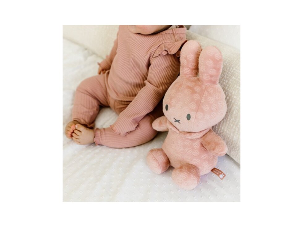 Little Dutch Králiček Miffy Pink Flower 20 cm