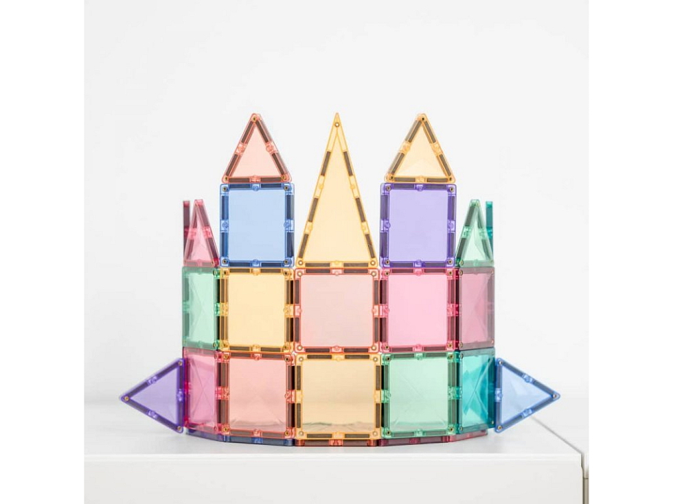 Connetix magnetická stavebnica - Pastel Mini Pack 32 kusov