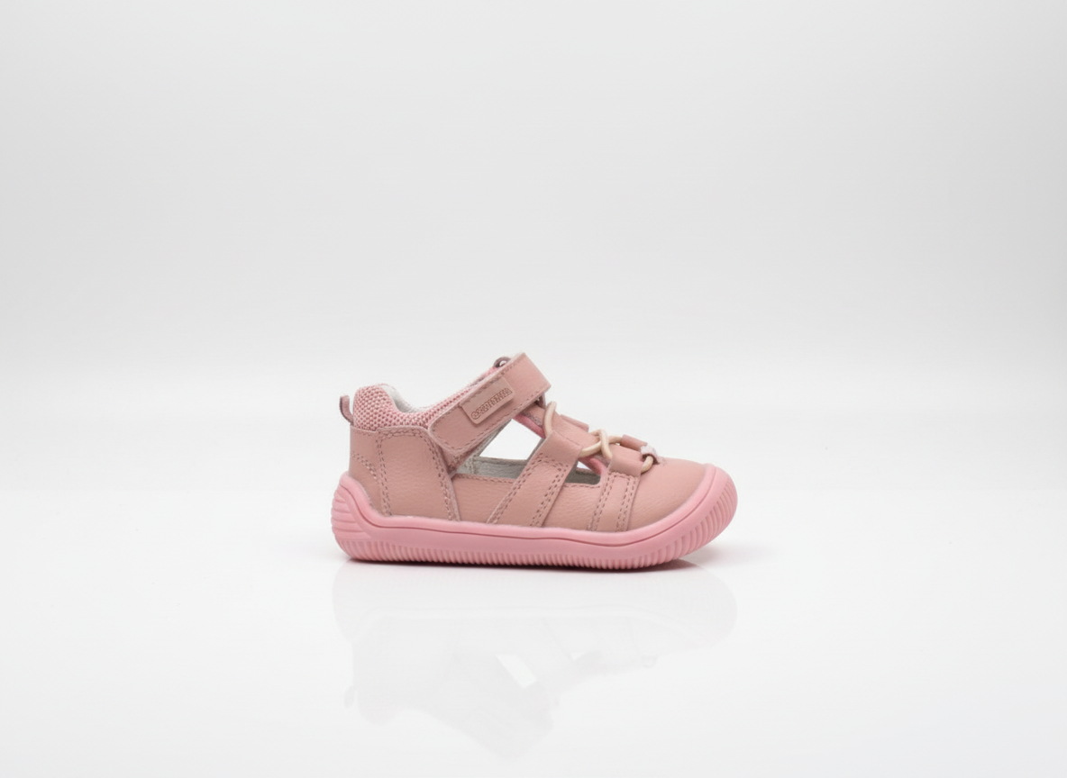 Protetika - Dievčenské barefoot sandálky KENDY NUDE