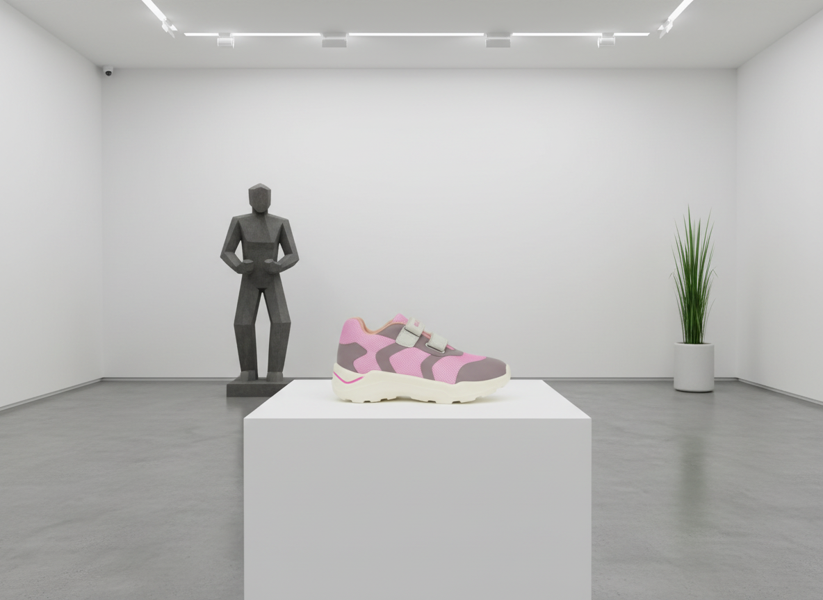 D.D. Step - Detské tenisky - Grey-Pink