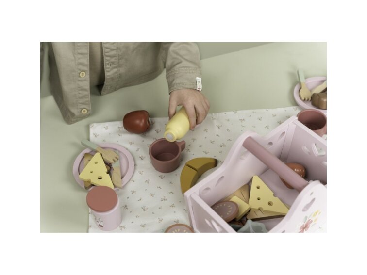 Little Dutch Sada na piknik drevená