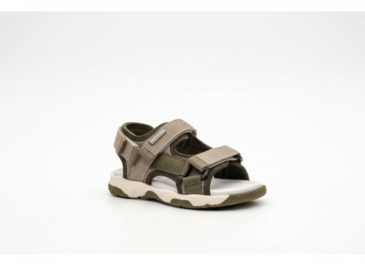 Protetika - Detské sandálky PABLO KHAKI