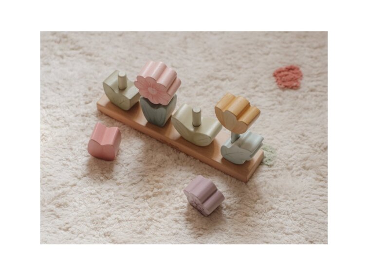 Little Dutch Kvety drevené skladacie Fairy Garden