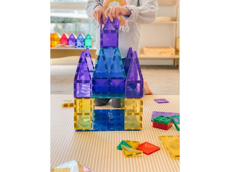 Connetix magnetická stavebnica - Rainbow modrá & zelená položka