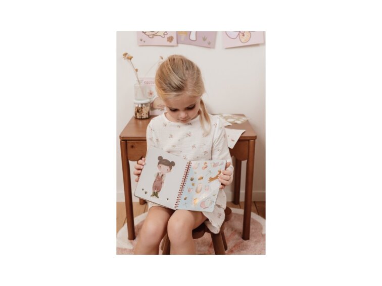 Little Dutch Kniha so samolepkami Fairy Garden