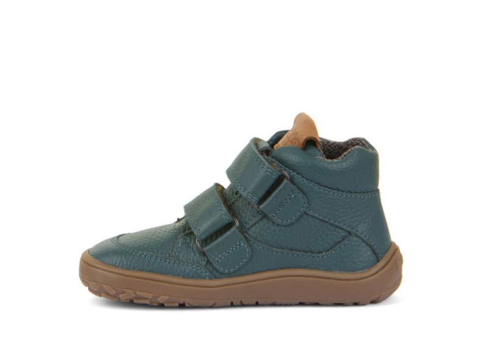 Froddo - Detské barefoot topánky AUTUMN TEX LEAHTER 3110264-4 PETROLEUM
