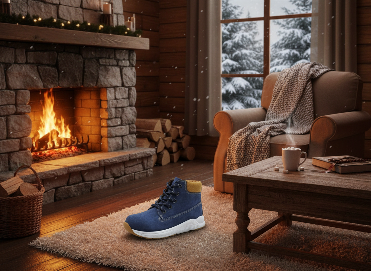 Protetika - Detské zimné topánky HENSON NAVY