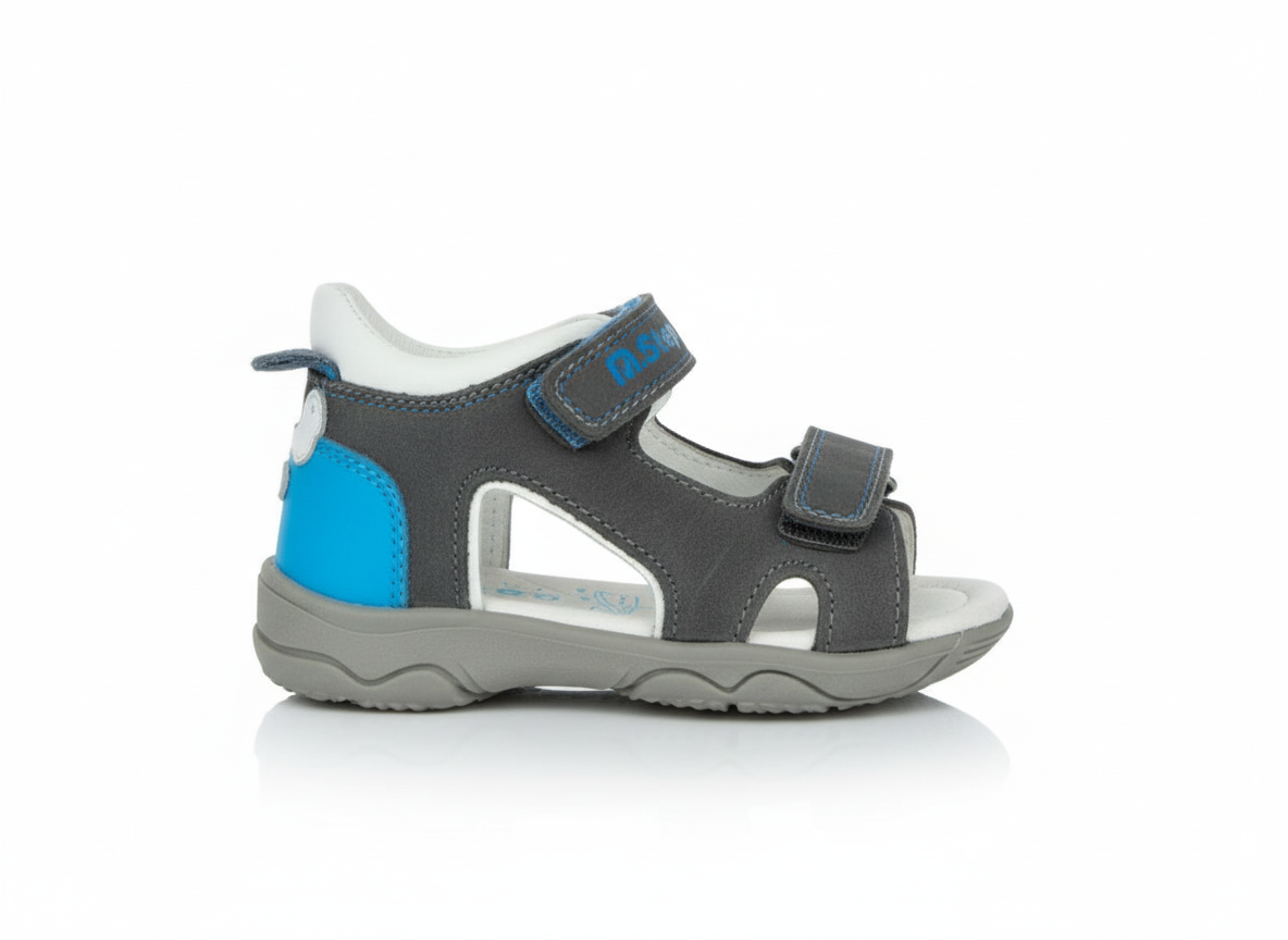 D.D. Step - Detské chlapčenské sandálky - Grey
