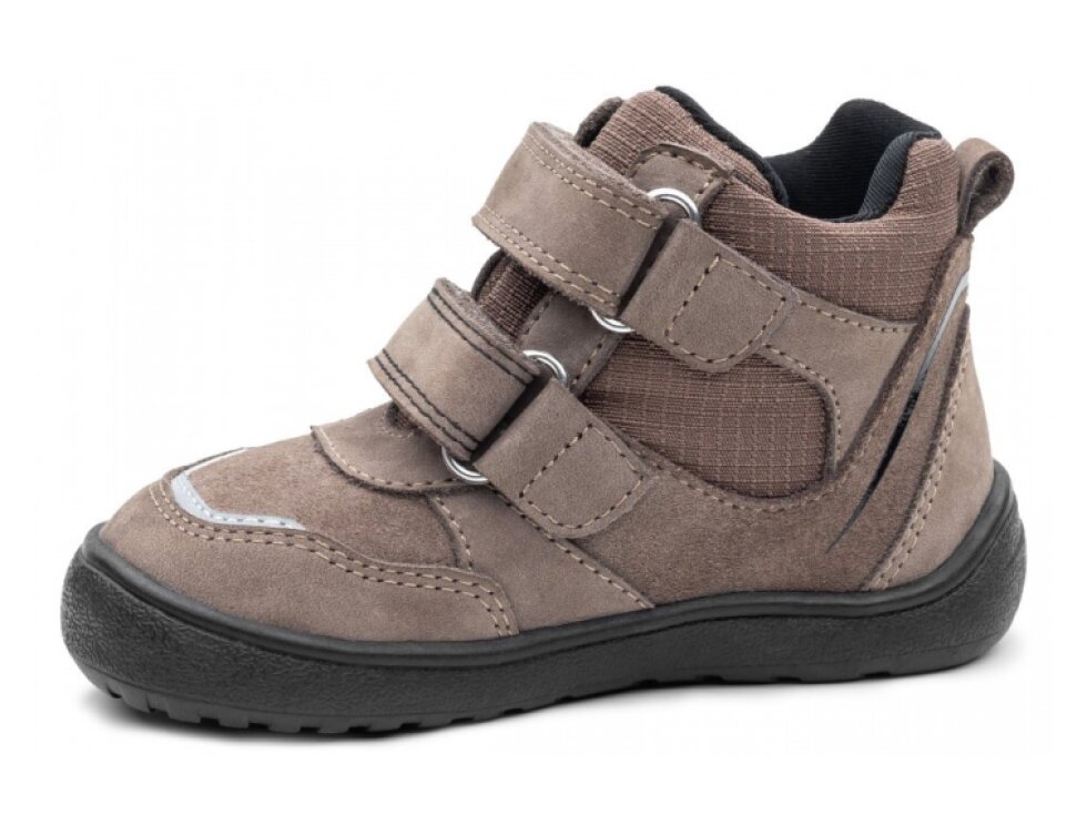 Protetika - Detské prechodné barefoot topánky BANET BROWN