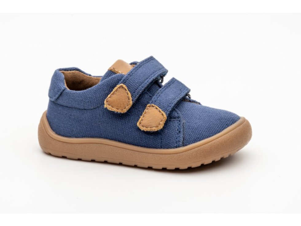 Protetika - Detské prechodné barefoot topánky KORO DENIM
