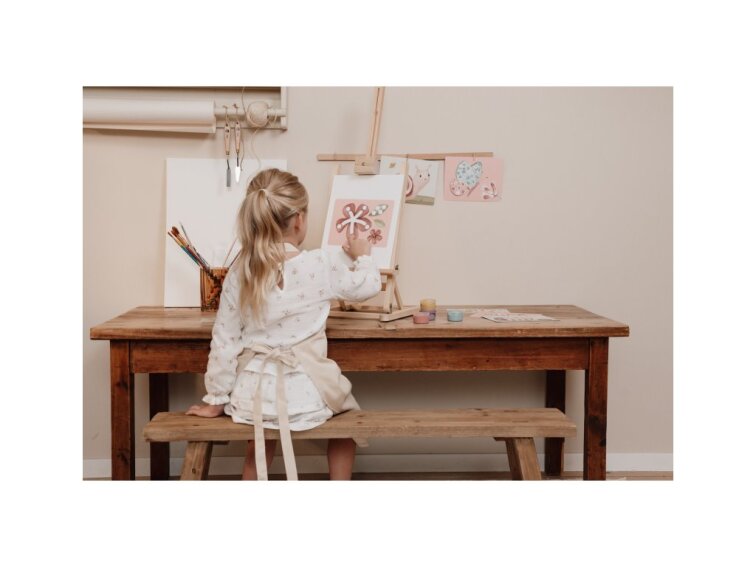 Little Dutch Kreatívna sada maľovanie prstami Fairy Garden