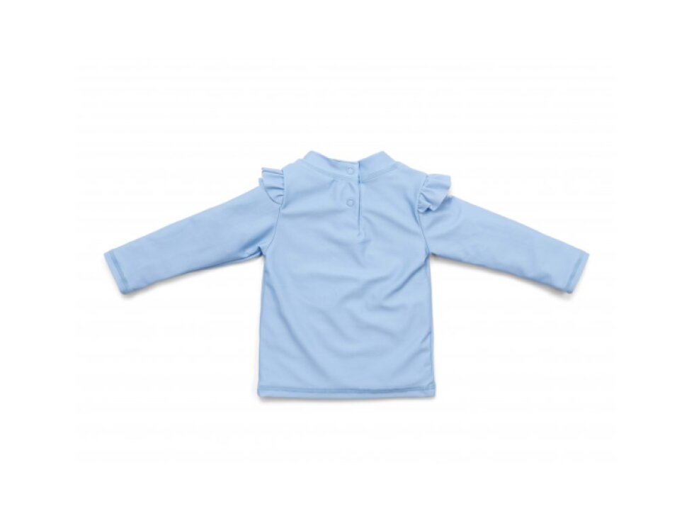 Little Dutch Plavecké tričko dlhý rukáv Daisies Blue