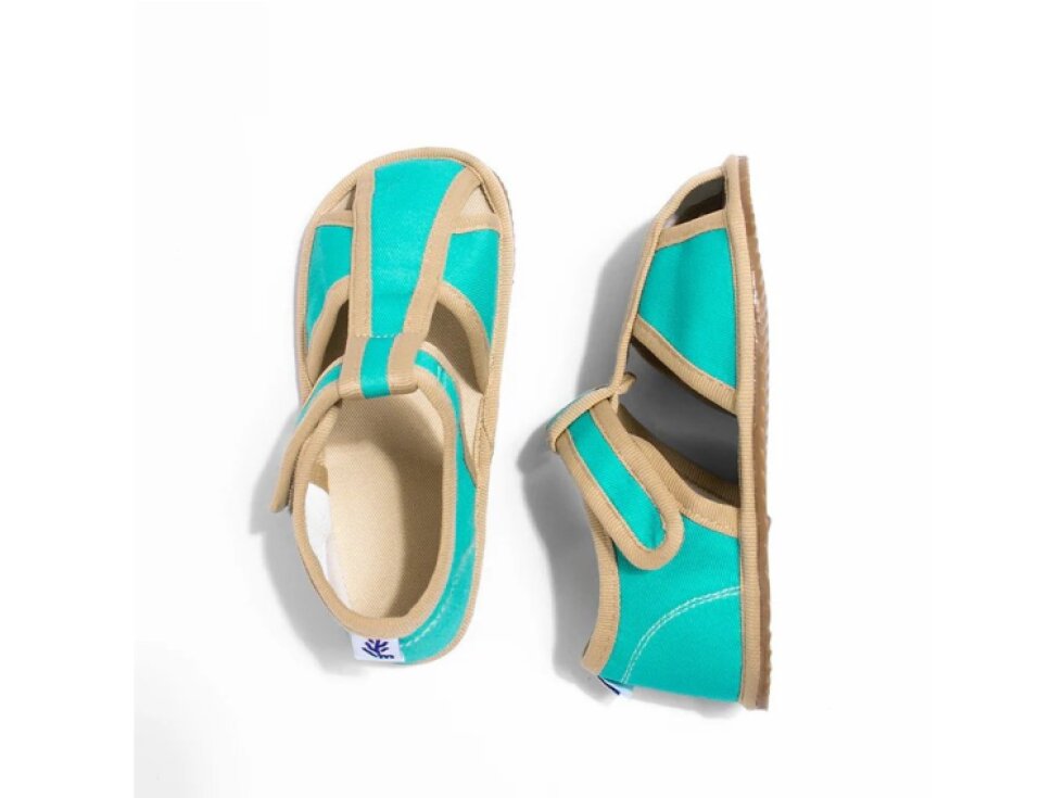 Milash - Detské klasické papučky RACHEL zelené