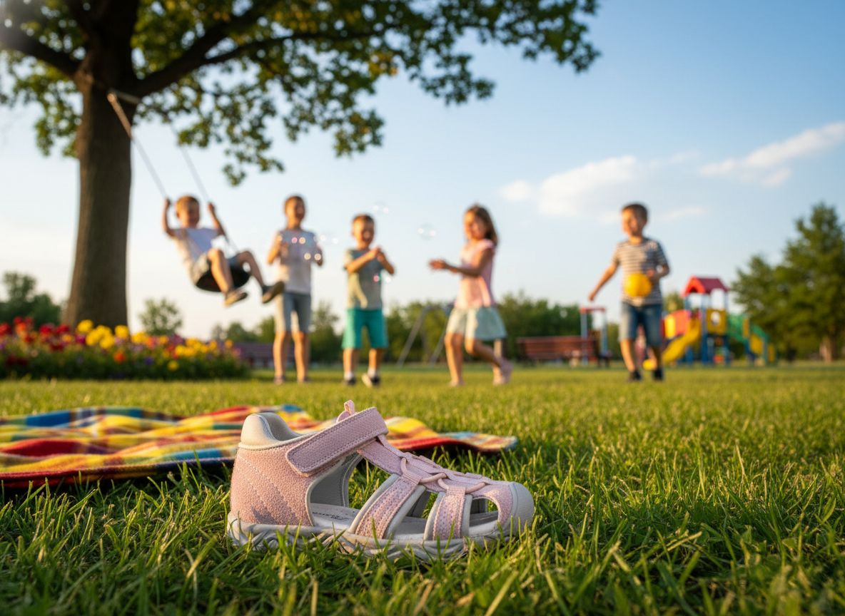 Protetika - Detské sandálky NESY VIOLET