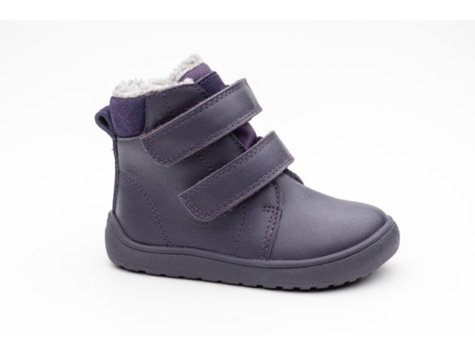 Protetika - Detské zimné barefoot topánky BEKA PURPLE
