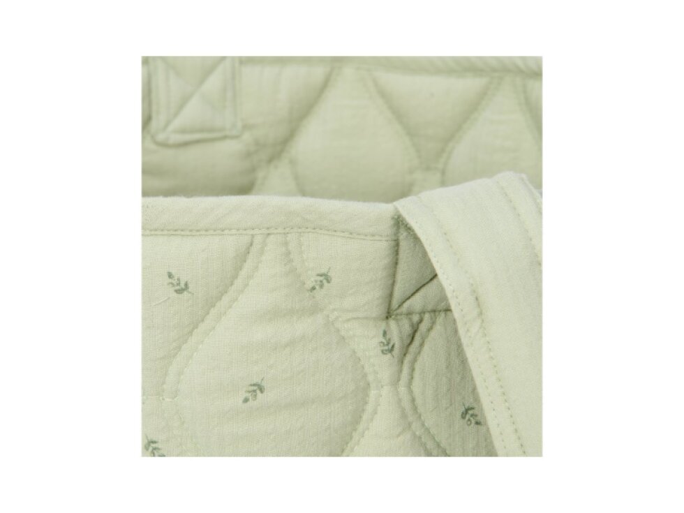 Little Dutch Košík textilný obojstranný extra veľký Pure Sage