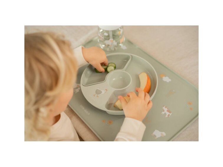 Little Dutch Detská jedálenská sada 3-dielna