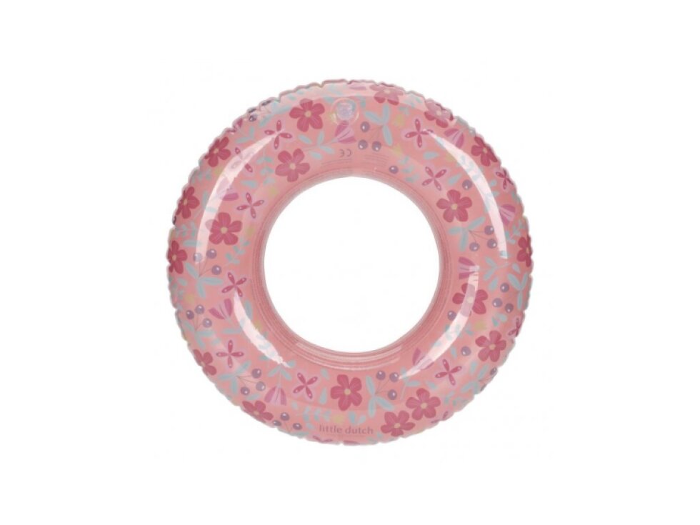 Little Dutch Nafukovací kruh Pink Flowers
