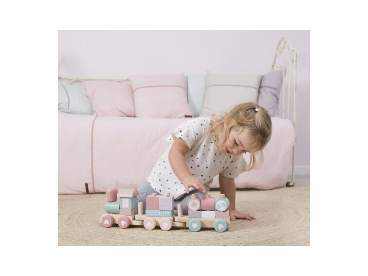 Little Dutch Vláčik drevený