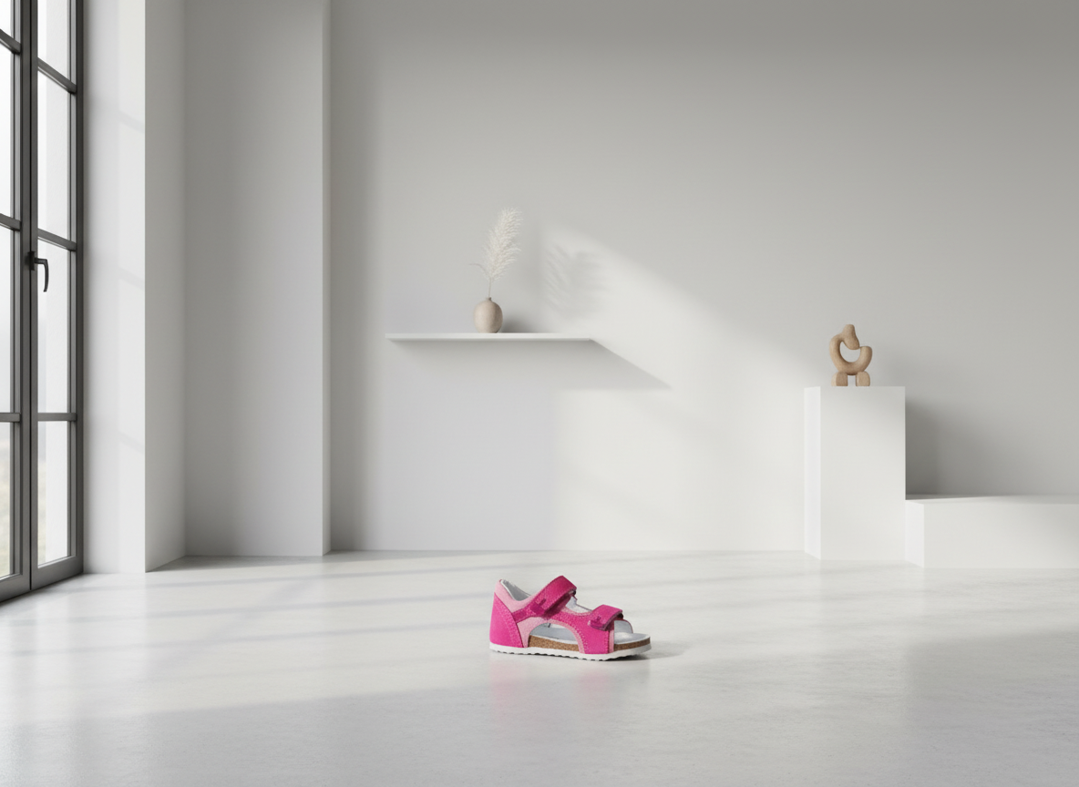 Protetika - Detské rehabilitačné sandálky T32 RIMINI Ružová-gum