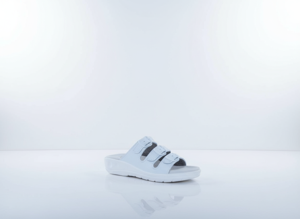 Protetika - Dámska zdravotná pracovná obuv PELLE 3.prac. Biela