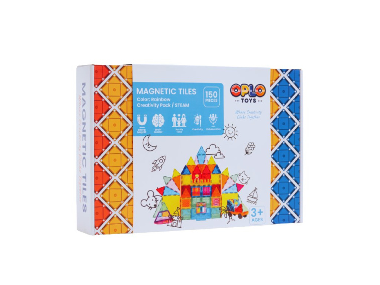 MAGNA-TILES Magnetická stavebnica Cars 2 dielna Blue/orange