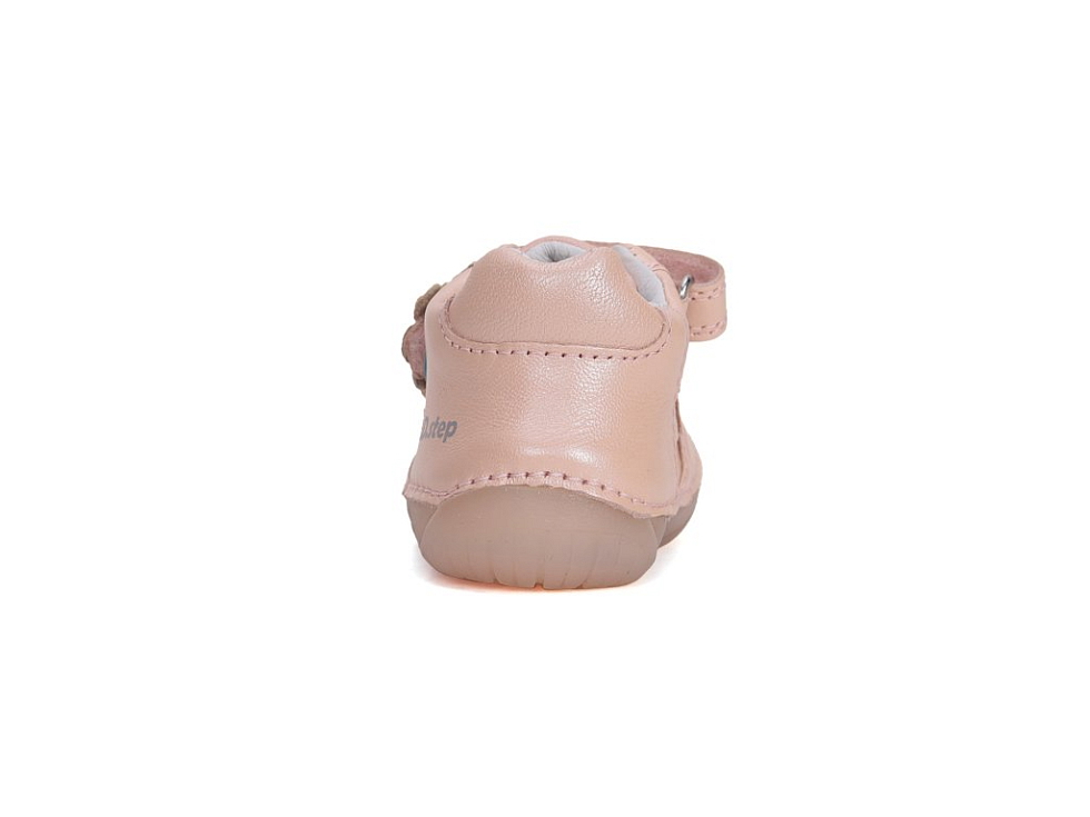 D.D. Step - Dievčenské prechodné barefoot topánky S070-51171 Baby Pink