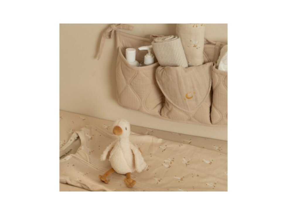 Little Dutch Podbradník bandana 2 ks Pure Soft Beige