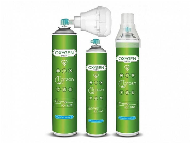 Inhalations sauerstoff, oxygen O2 (14L) 4St