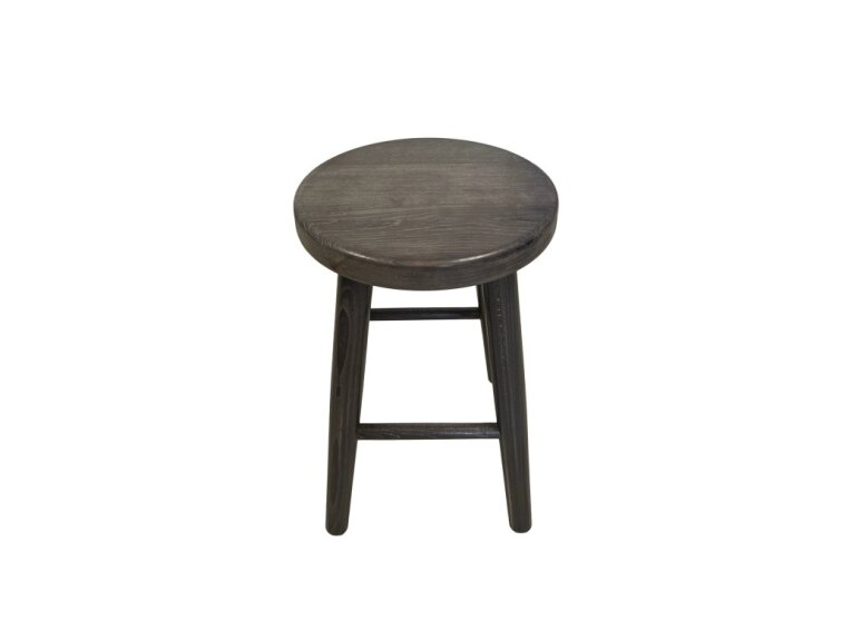 Buková stolička 45 cm Šedá