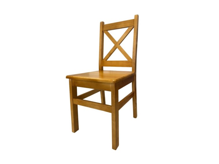 Dřevěná židle "X" Olše