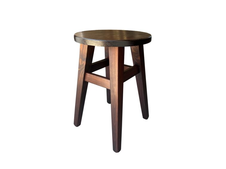 Borovicová Stolička Kulatá Ořech