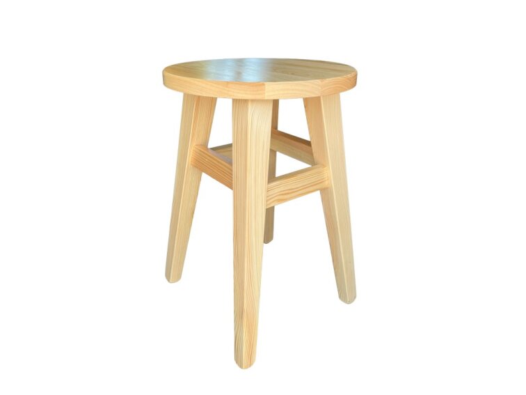 Borovicová Stolička Kulatá Borovice