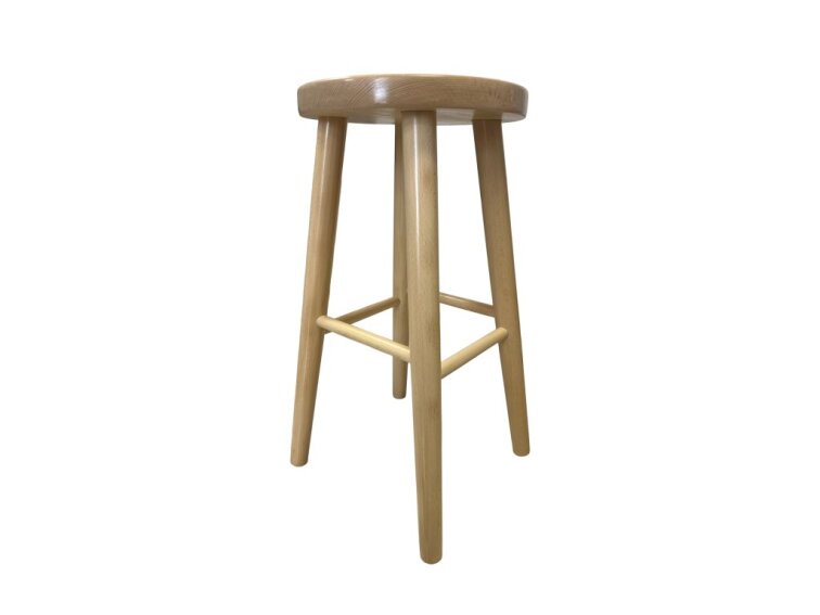 Buková stolička 60 cm Světlý buk