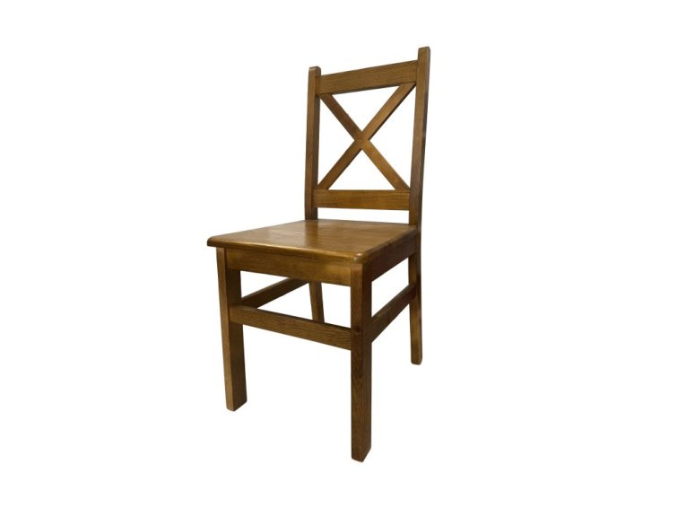 Dřevěná židle "X" Dub