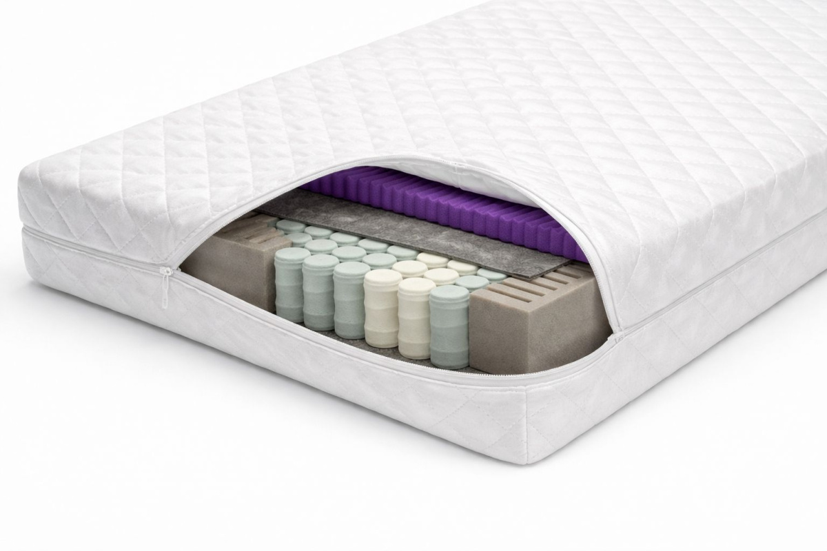 Matrace taštičková Comfort Pocket 180x200 16 cm, 9 zón, středně tvrdá