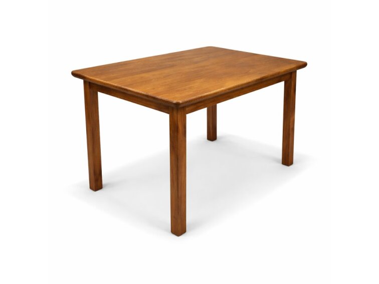 Dřevěný stůl z masivní borovice 110x60 cm – barva dub