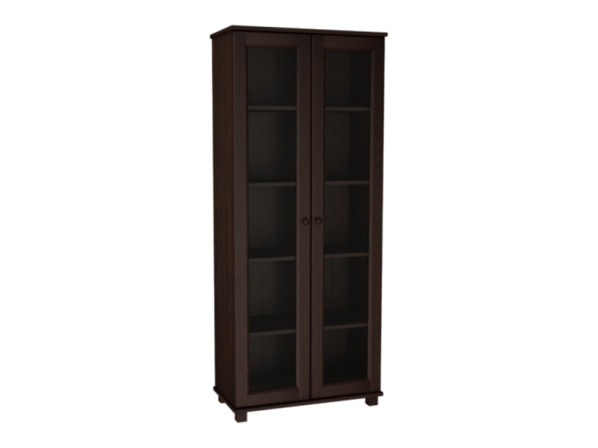 DŘEVĚNÁ BOROVICOVÁ VITRÍNA MB 106 80 CM – OŘECH