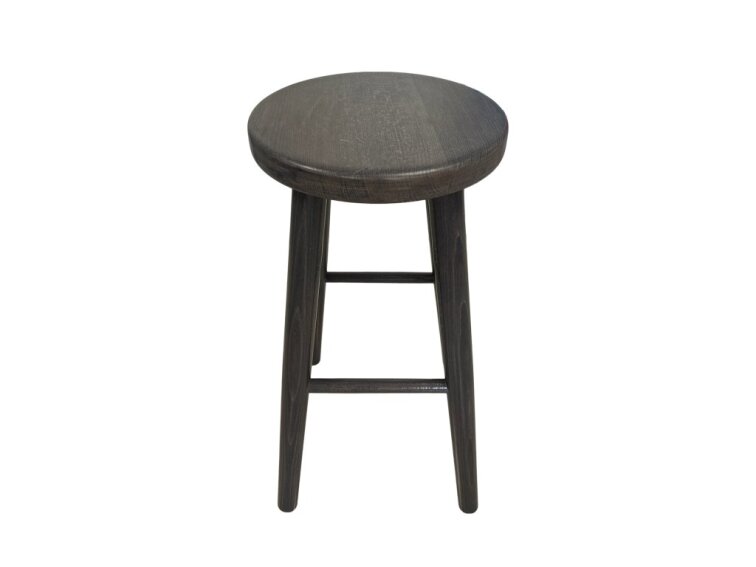 Buková stolička 60 cm Šedá