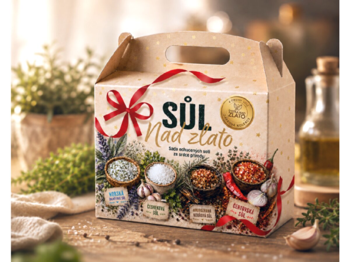 SŮL NAD ZLATO – DÁRKOVÝ BOX 4 ORIGINÁLNÍCH SOLÍ