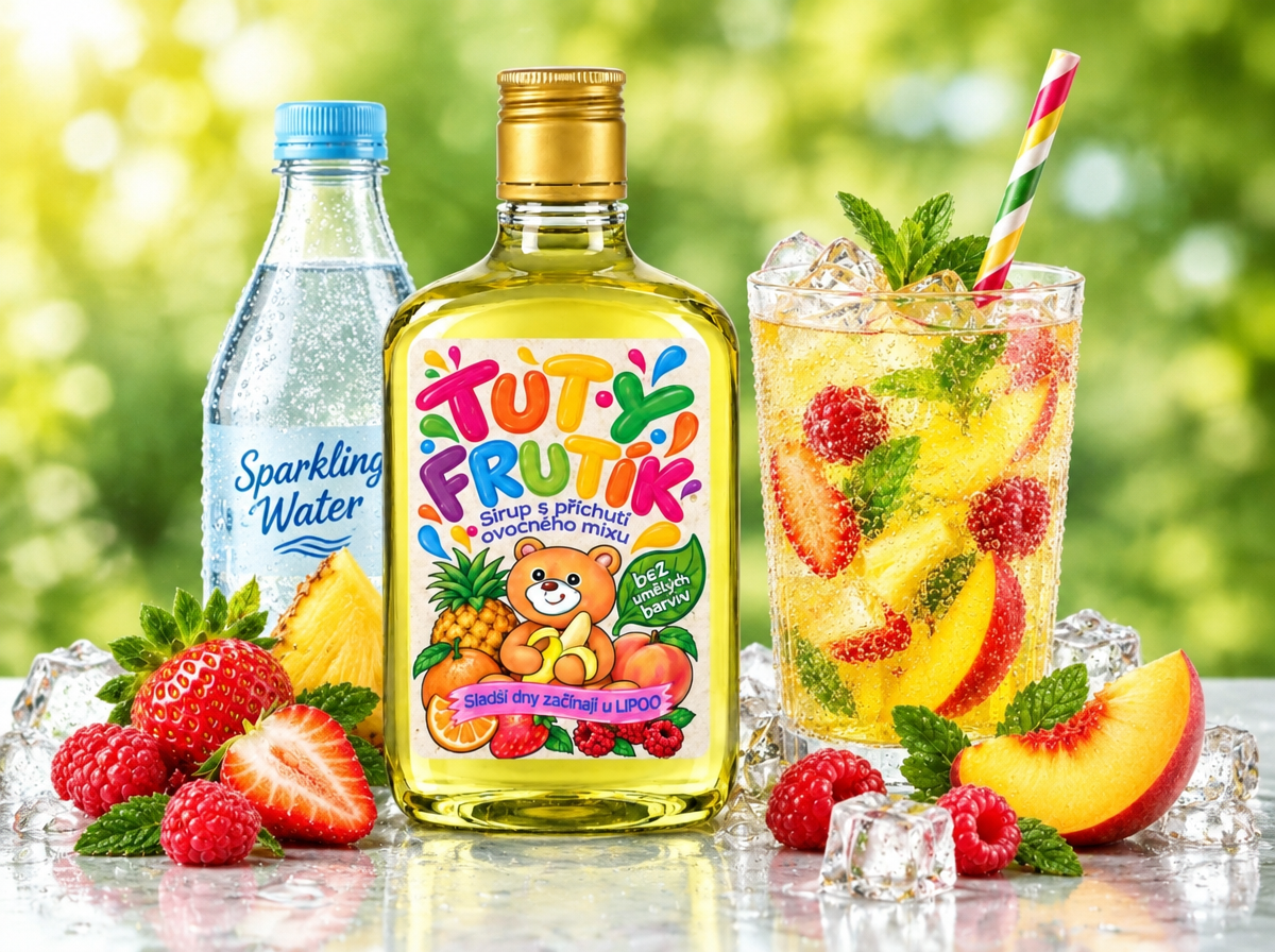 TUTY FRUTÍK, SIRUP PRO DĚTI, 500 ml