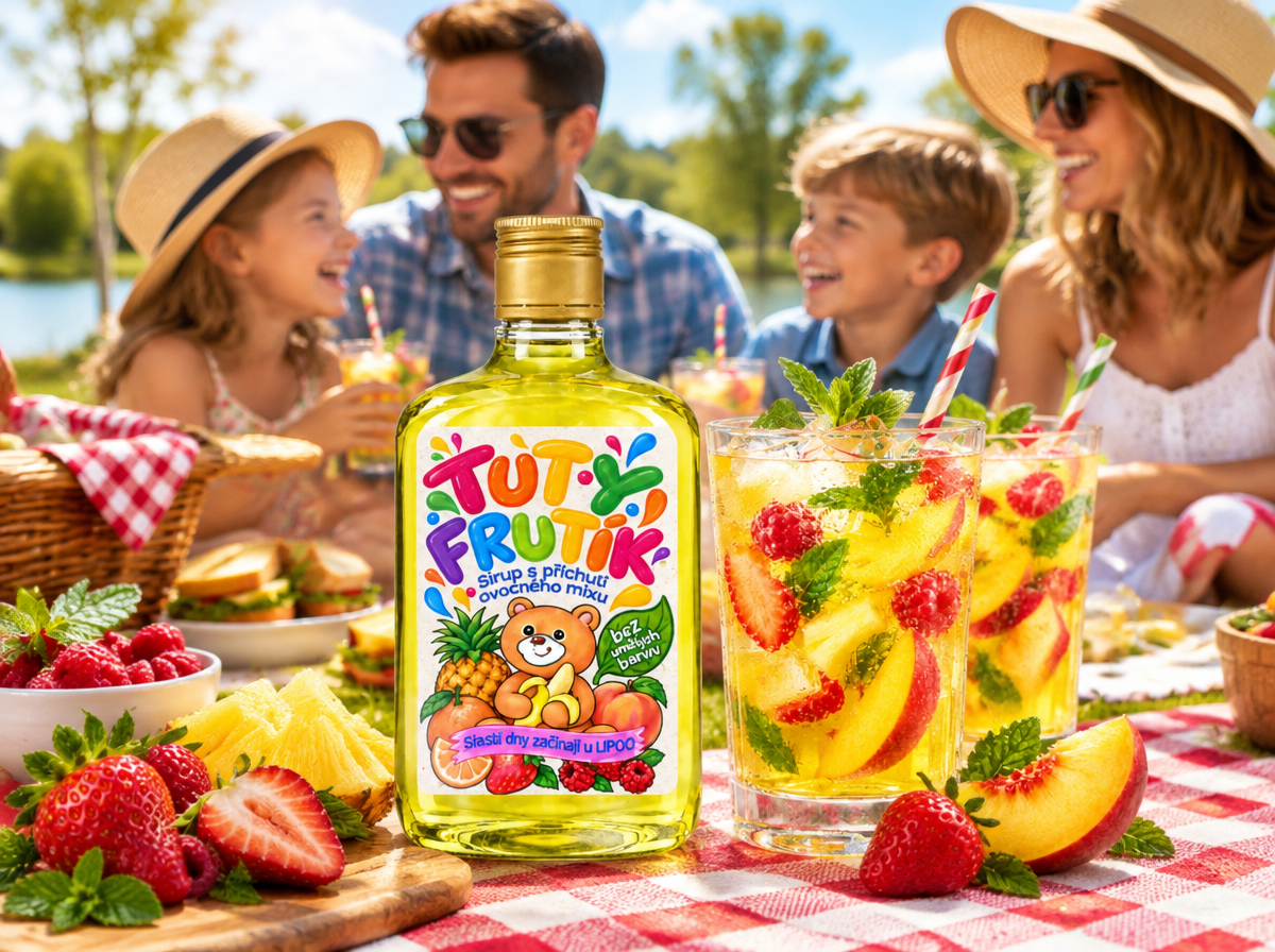 TUTY FRUTÍK, SIRUP PRO DĚTI, 500 ml