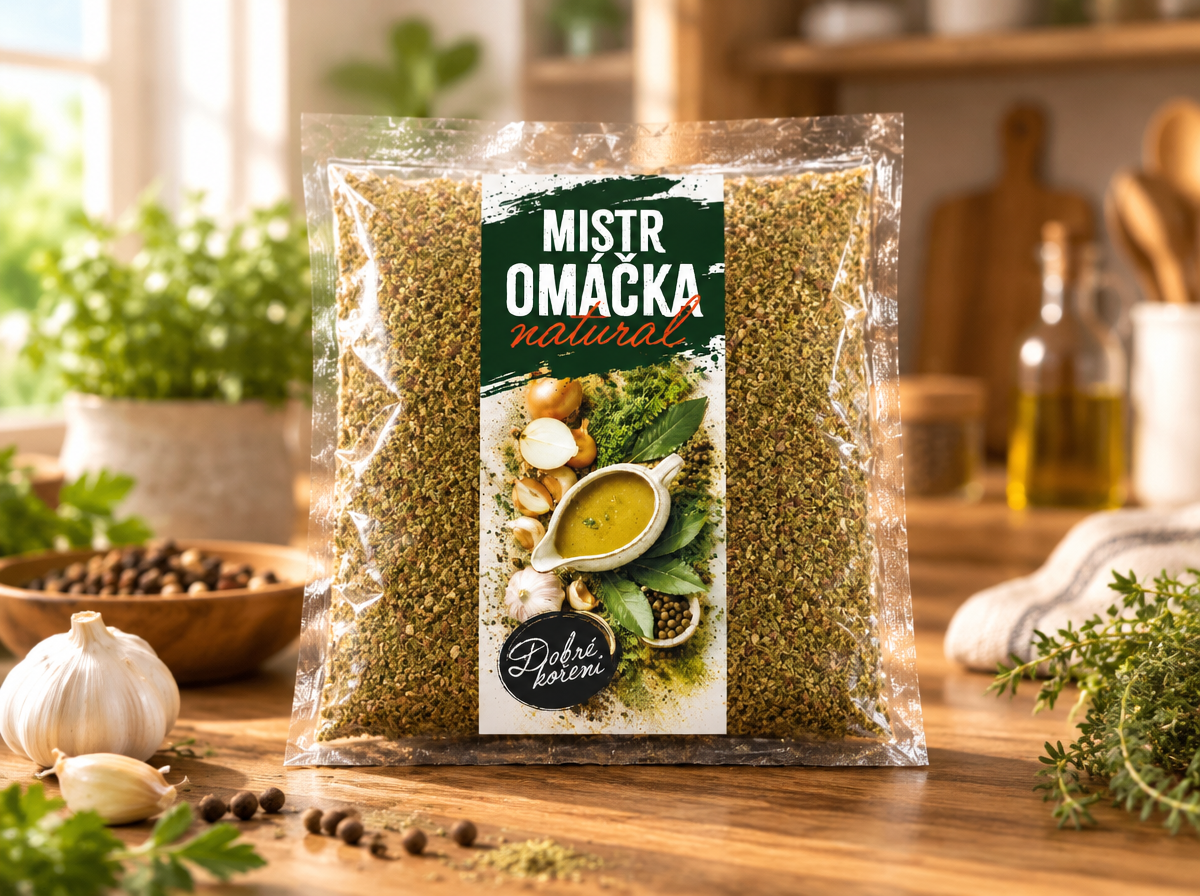 OMÁČKOVÉ KOŘENÍ - MISTR OMÁČKA, NATURAL