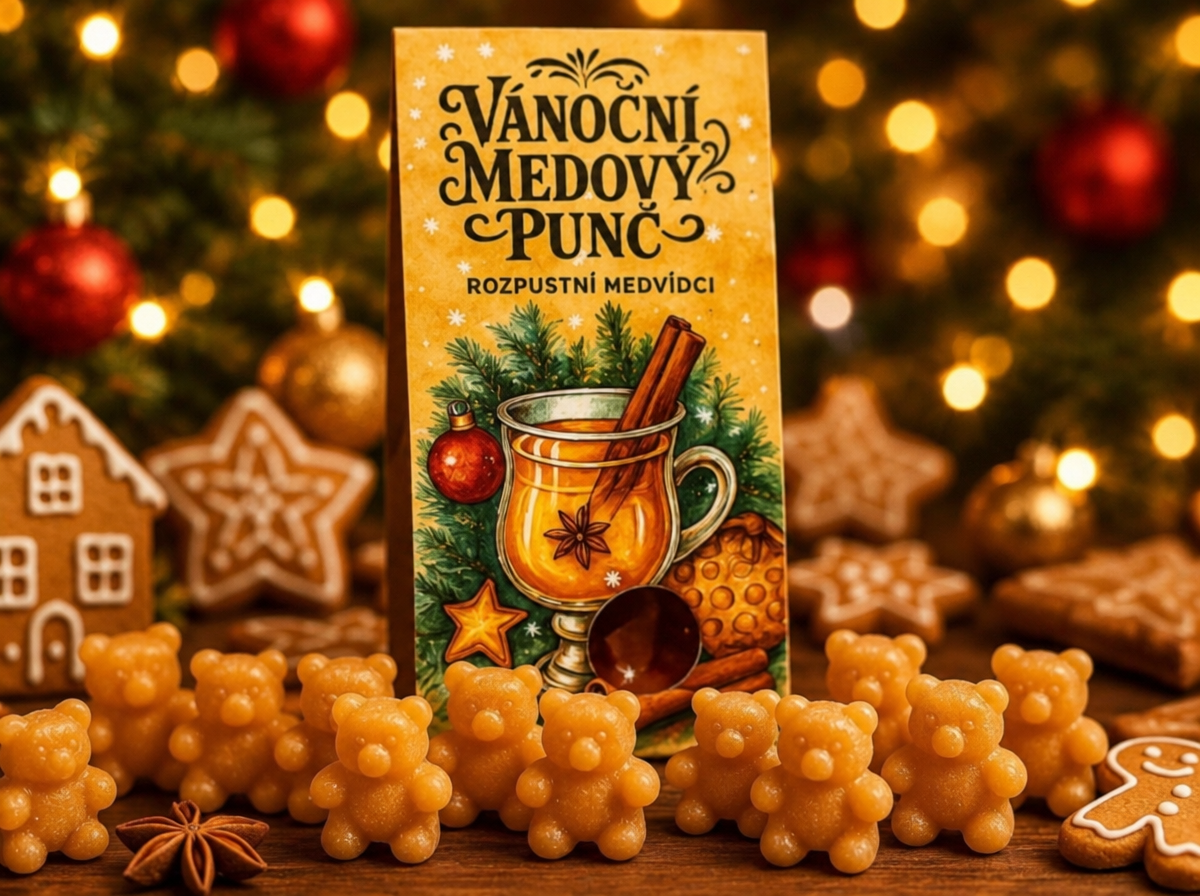 VÁNOČNÍ MEDOVÝ PUNČ, 50 g