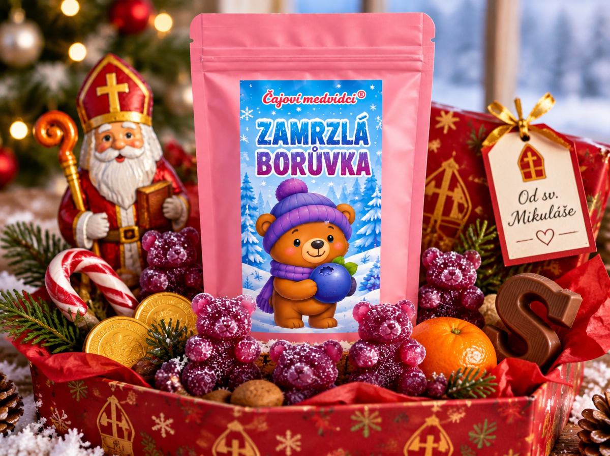 ZAMRZLÁ BORŮVKA - ČAJOVÍ MEDVÍDCI