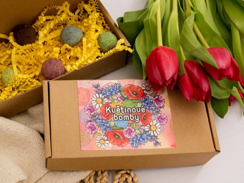 KVĚTINOVÉ BOMBY - AKČNÍ BALÍČEK 5 KUSŮ