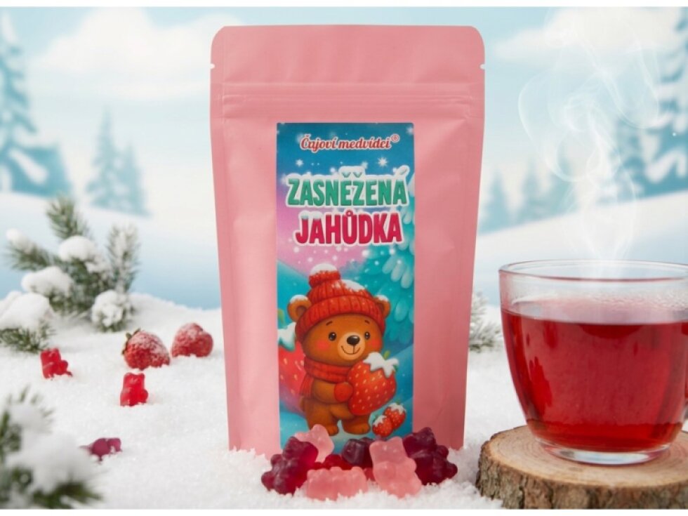 ZASNĚŽENÁ JAHŮDKA - ČAJOVÍ MEDVÍDCI